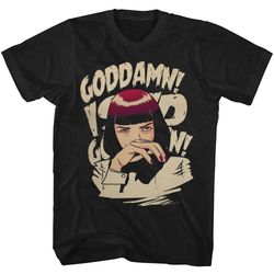 bulletproof bonnie pulp fiction shirt, pulp fiction t shirt, crime movie, pulp fiction tshirt, tarantino, quentin