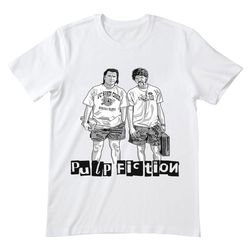 vincent and mia twist pulp fiction shirt, pulp fiction t shirt, crime movie, pulp fiction tshirt, tarantino, quentin