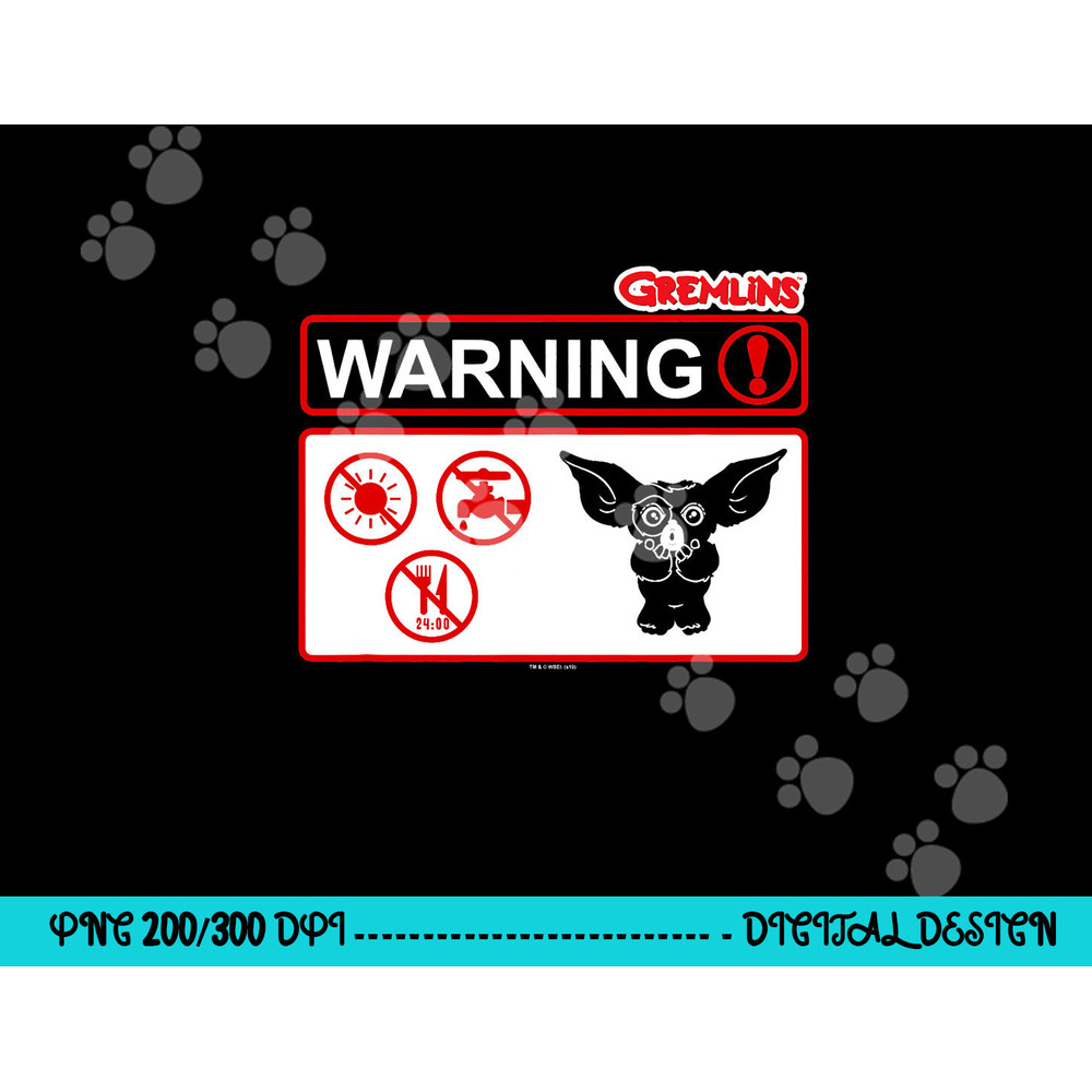 Gremlins Warner png, sublimation .jpg