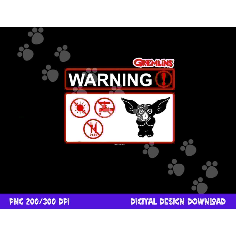 Gremlins Warner png, sublimation .jpg