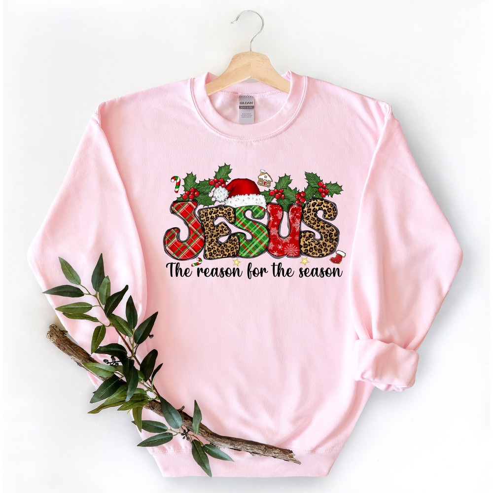 Jesus The Reason For The Season Shirt,Christmas Family Shirt,Christmas Gift,Holiday Gift,Christmas Family Matching Shirt,Faith Christmas Tee - 2.jpg