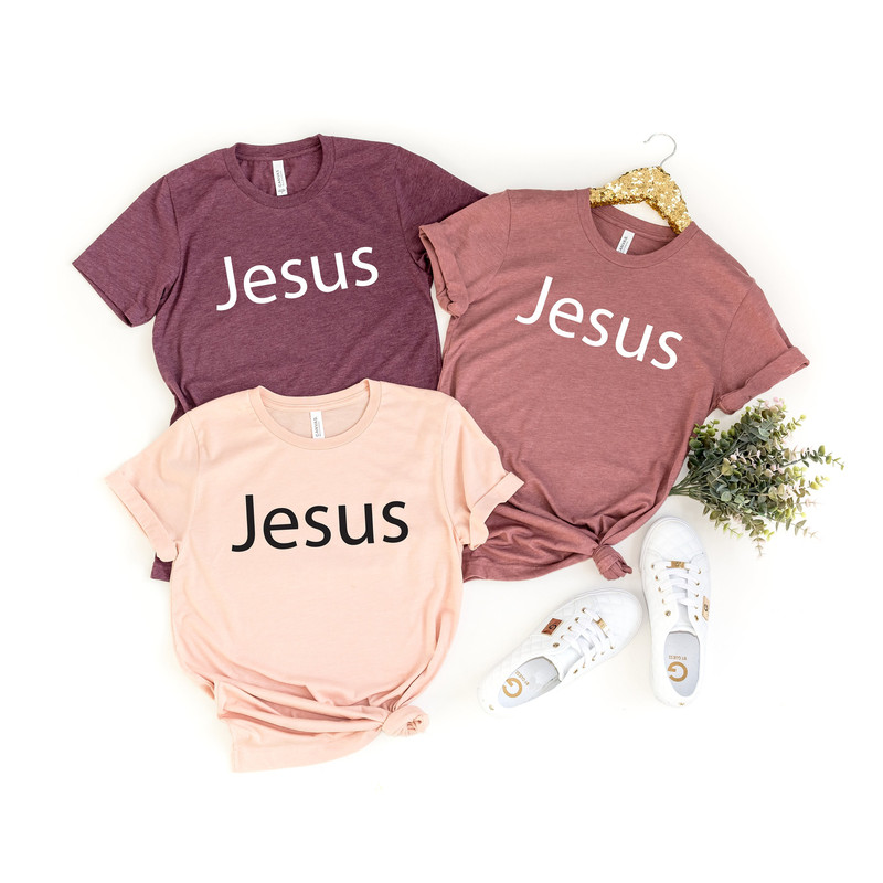 Jesus T-shirt, Jesus, Christian Shirt, Jesus Shirt, Vertical Cross, Cross, Jesus Cross, Religious Shirt, Church, Disciple, Love,Grace, Faith - 1.jpg