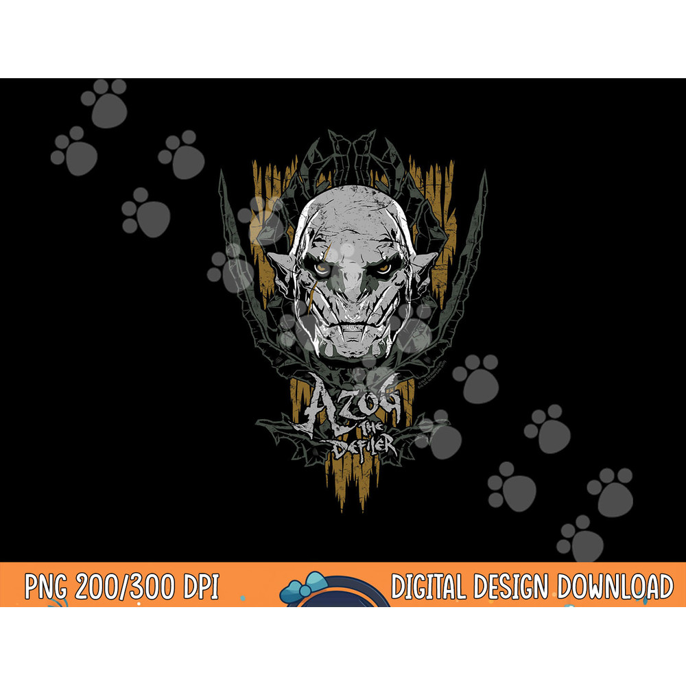 Hobbit Azog  png, sublimation .jpg