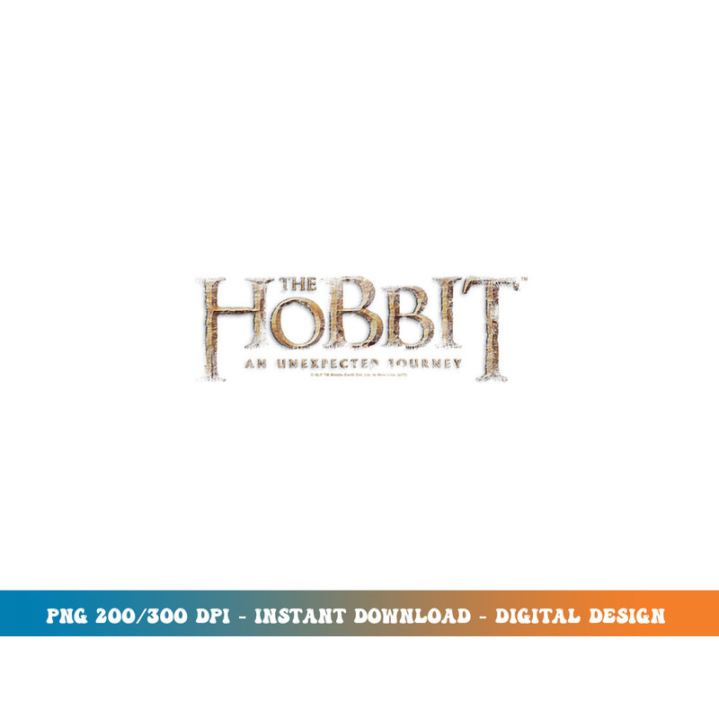 Hobbit Distressed Logo png, sublimation.jpg