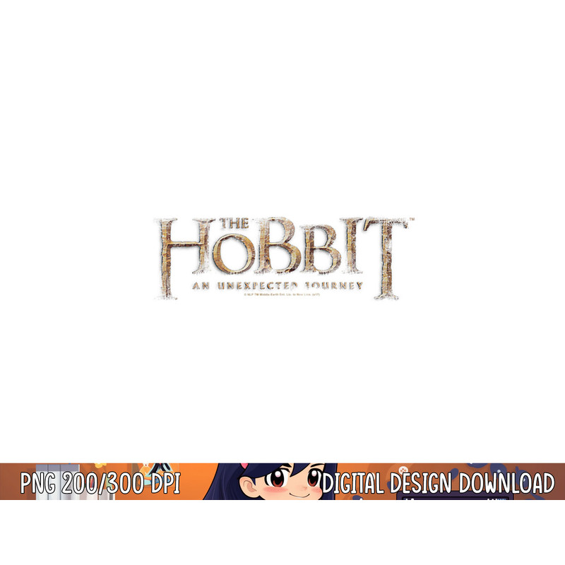 Hobbit Distressed Logo png, sublimation .jpg