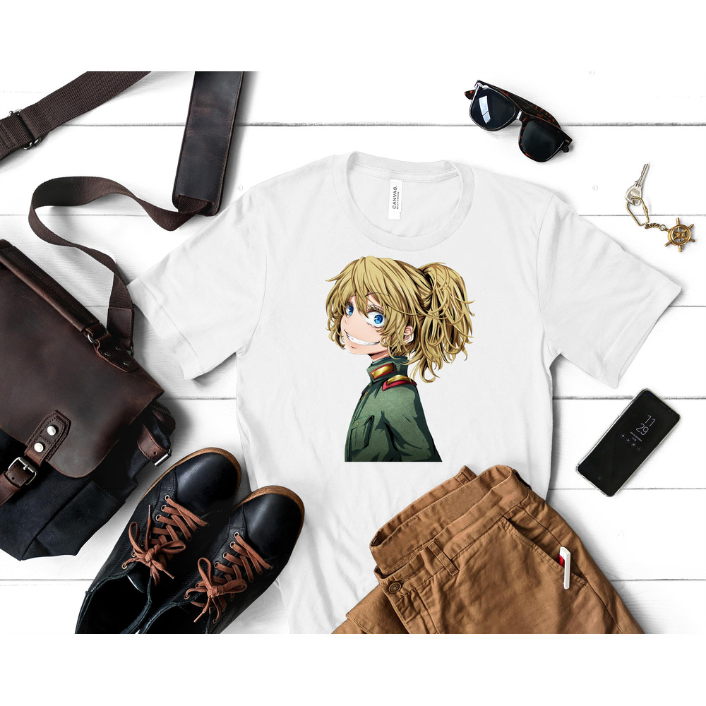 Tanya Degurechaff - Youjo Senki Classic T-Shirt 93_White_White.jpg