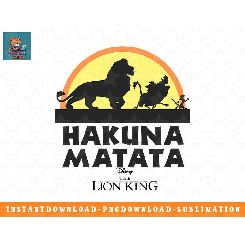 Disney The Lion King Classic Logo Silhouette png, sublimation, digital download.jpg