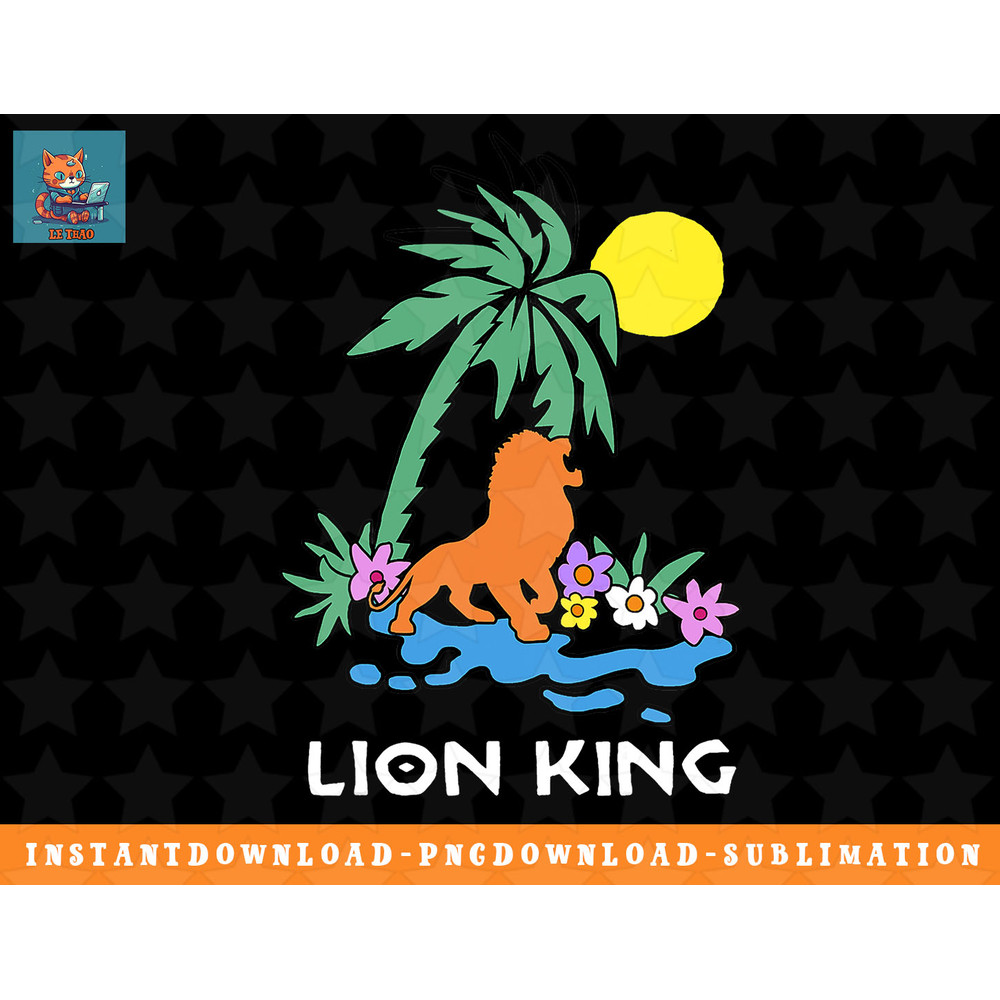 Disney The Lion King Doodle Jungle Vibes png, sublimation, digital download.jpg