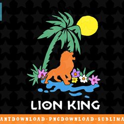 disney the lion king doodle jungle vibes png, sublimation, digital download
