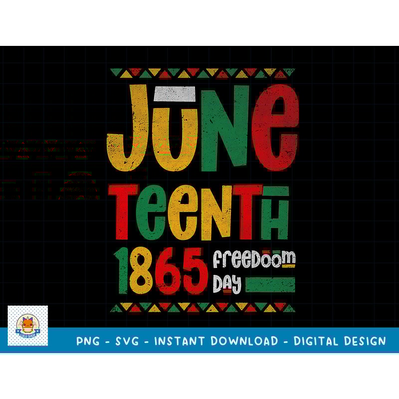 Juneteenth 1865 Freedom Day Celebrate Black History T-Shirt copy.jpg