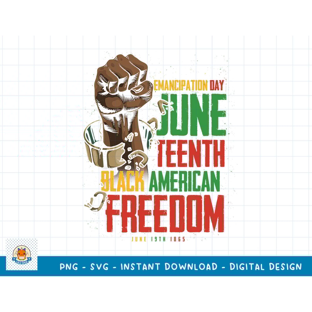 Juneteenth African American Freedom Black Pride Juneteenth T-Shirt copy.jpg