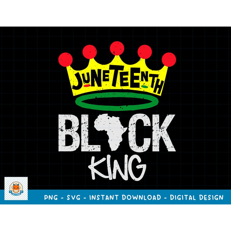 Juneteenth Black King Black Power Black History Month T-Shirt copy.jpg