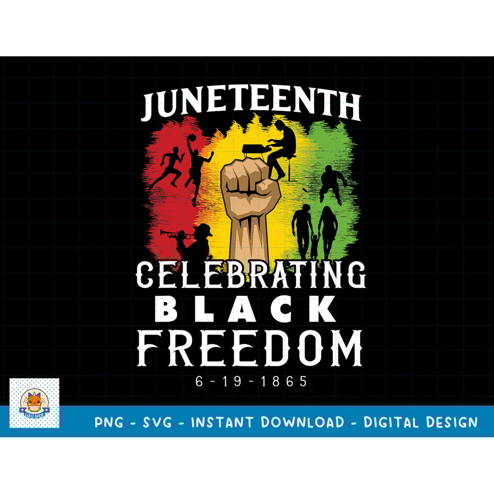Juneteenth Celebrate Black Freedom T-Shirt copy.jpg