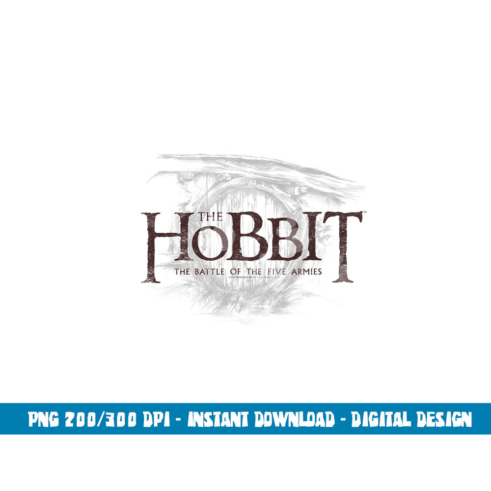 Hobbit Door Logo png, sublimation .jpg