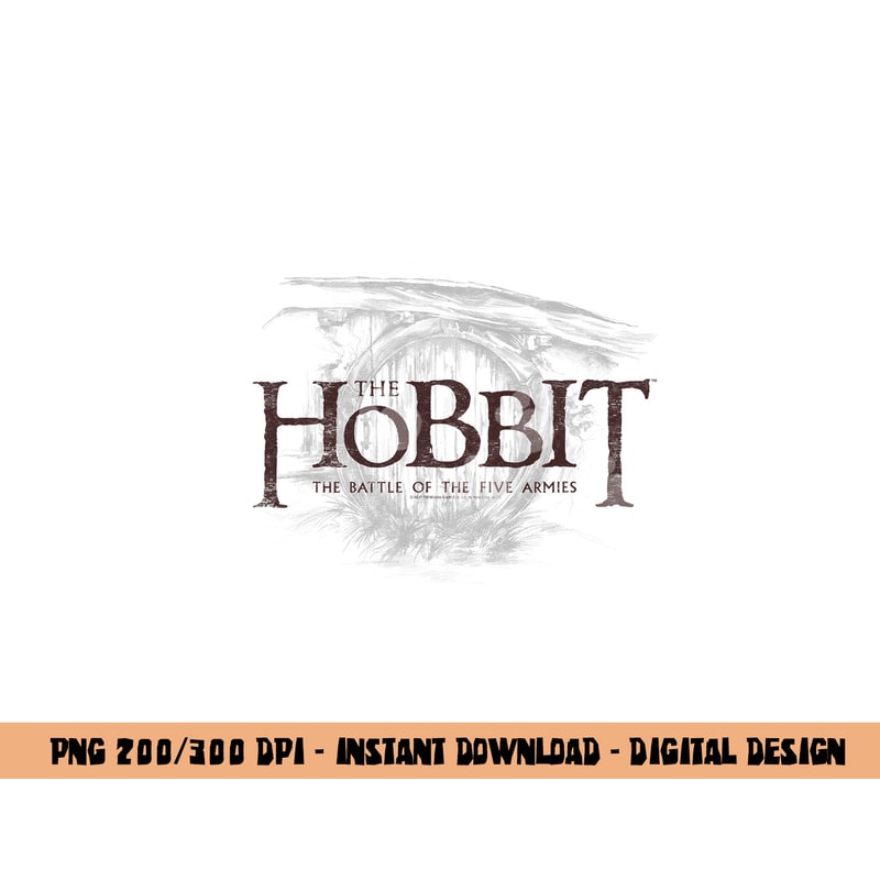 Hobbit Door Logo png, sublimation .jpg