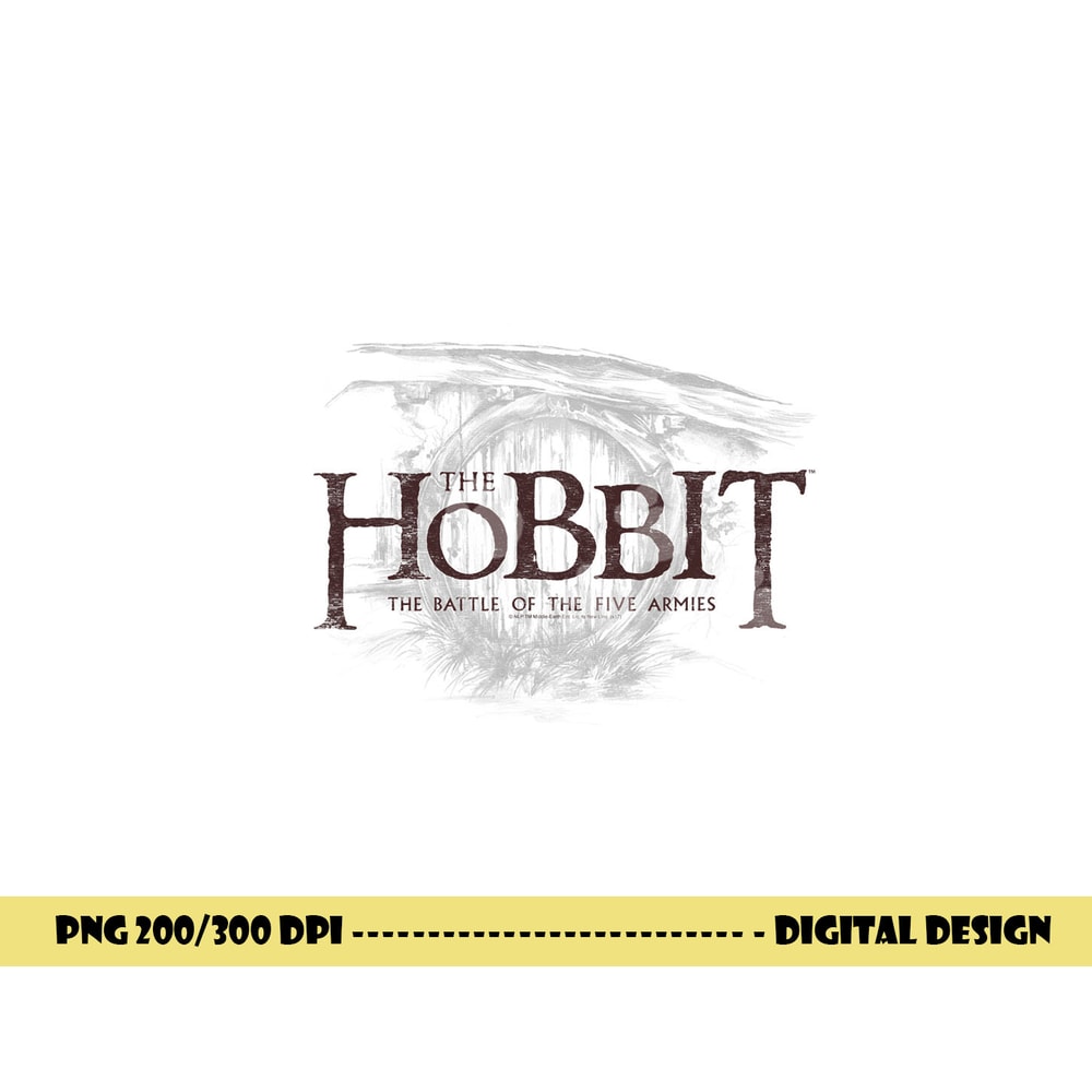Hobbit Door Logo png, sublimation .jpg