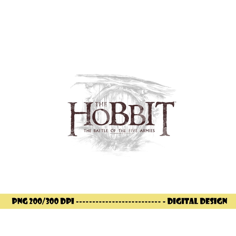 Hobbit Door Logo png, sublimation .jpg