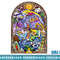 Legend Of Zelda Link And Rito Stained Glass Portrait png, sublimate, digital download.jpg