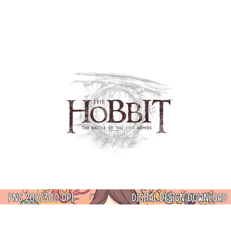 Hobbit Door Logo png, sublimation .jpg