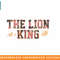 Disney The Lion King Floral Text Fill png, sublimation, digital download.jpg
