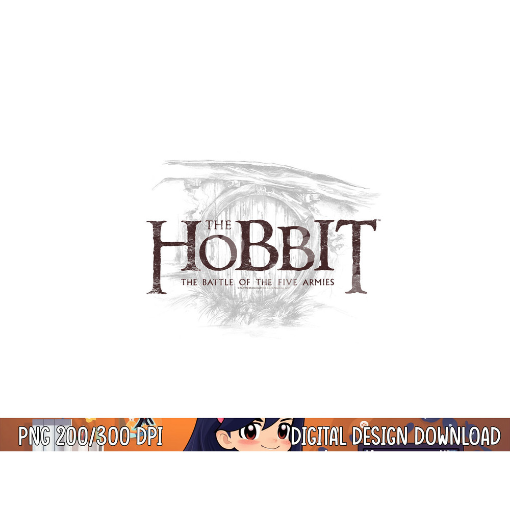 Hobbit Door Logo png, sublimation .jpg