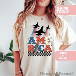 american flyover, independece day shirt, usa shirt, summer bbq t-shirt, america shirt comfort colors, 4th of july shirt,