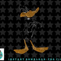 looney tunes daffy duck judging poster png, sublimation, digital download
