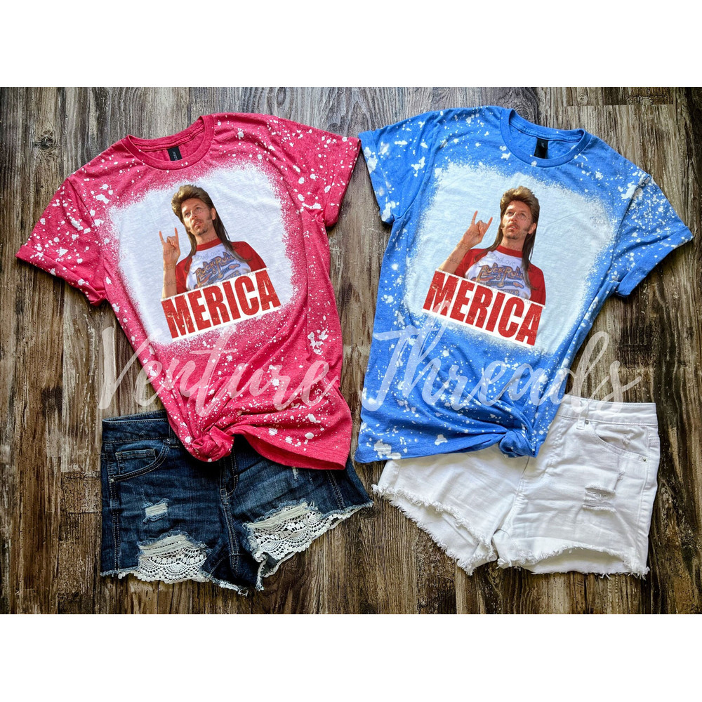 Joe Dirt Merica, America, 4th of July Graphic Tee, Red white & blue, 4th of July, Gildan softstyle - 1.jpg