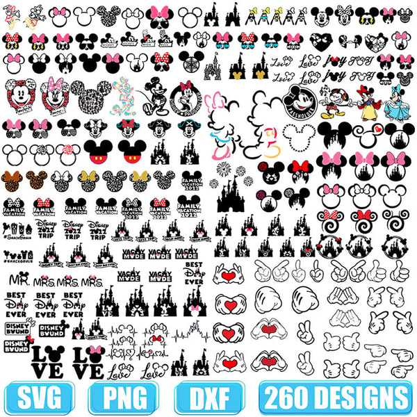 Mickey Spring Svg mickey mouse svg,mickey mouse svg bundle,minnie mouse svg | Inspire Uplift