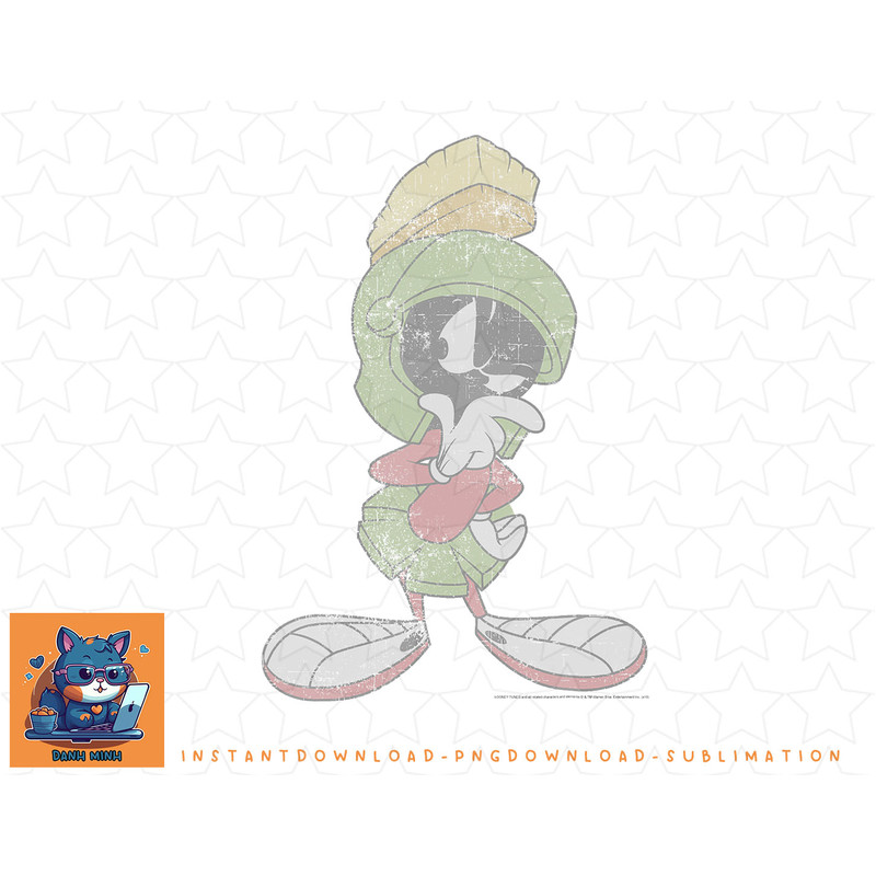 Looney Tunes Marvin The Martian Vintage Portrait png, sublimation, digital download.jpg