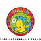 Disney The Little Mermaid Flounder Zodiac Pisces Retro png, sublimation, digital download.jpg