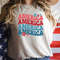 Retro Comfort America Shirt, Floral America Shirt, Groovy America Shirt, Happy 4th of July Gifts, 4th of July Shirt, Independence Day Tshirt - 2.jpg