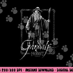hobbit gandalf stare  png, sublimation