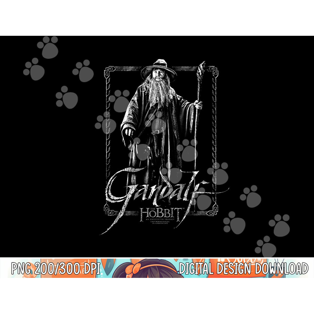 Hobbit Gandalf Stare png, sublimation .jpg
