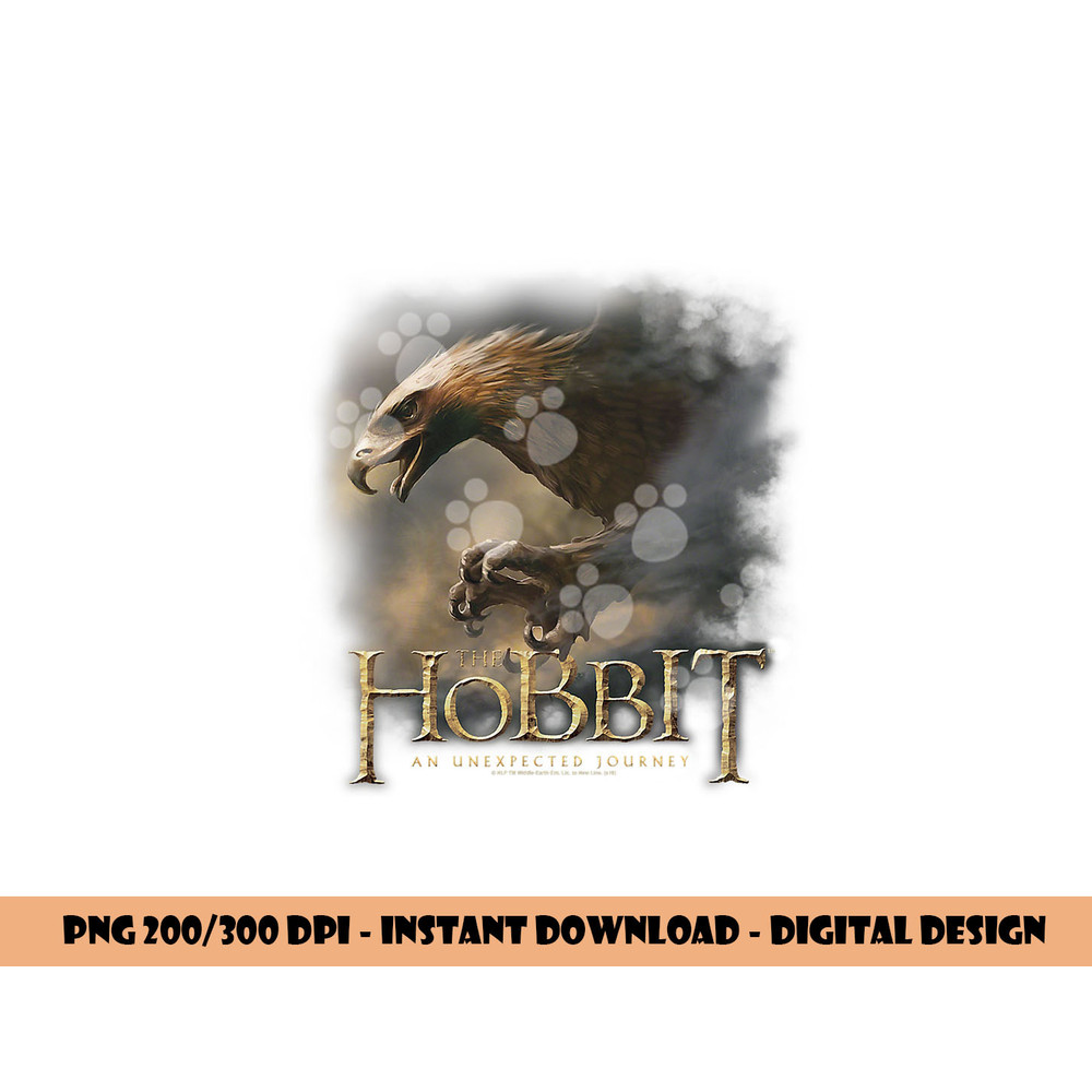 Hobbit Great Eagle T Shirt  png, sublimation .jpg