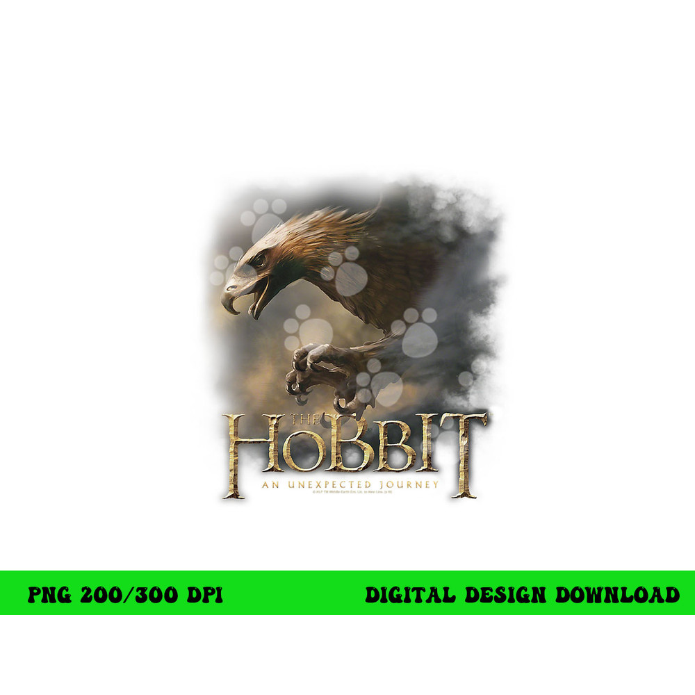 Hobbit Great Eagle T Shirt  png, sublimation .jpg