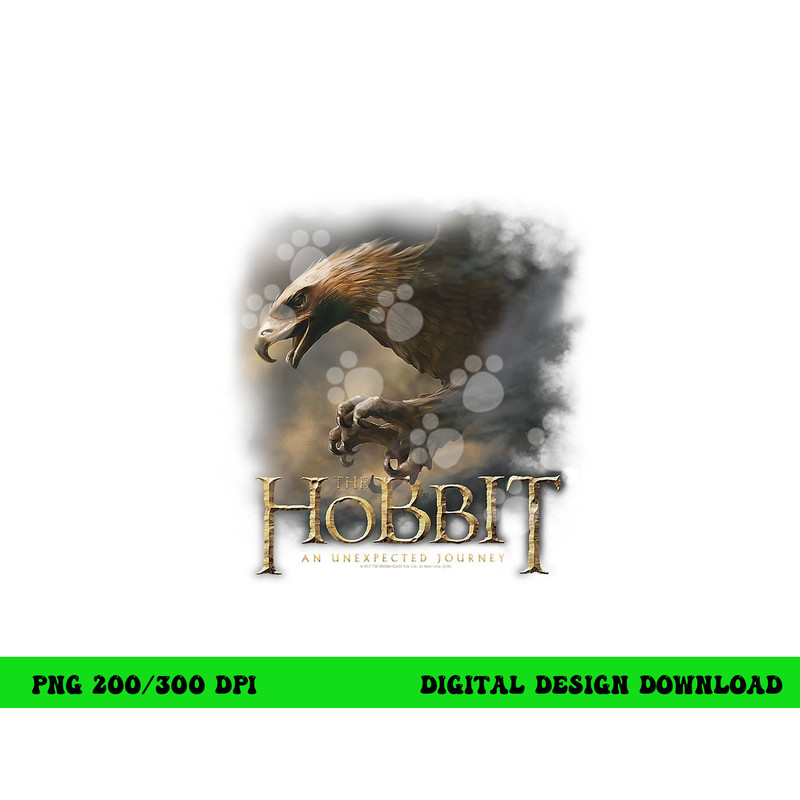 Hobbit Great Eagle T Shirt  png, sublimation .jpg