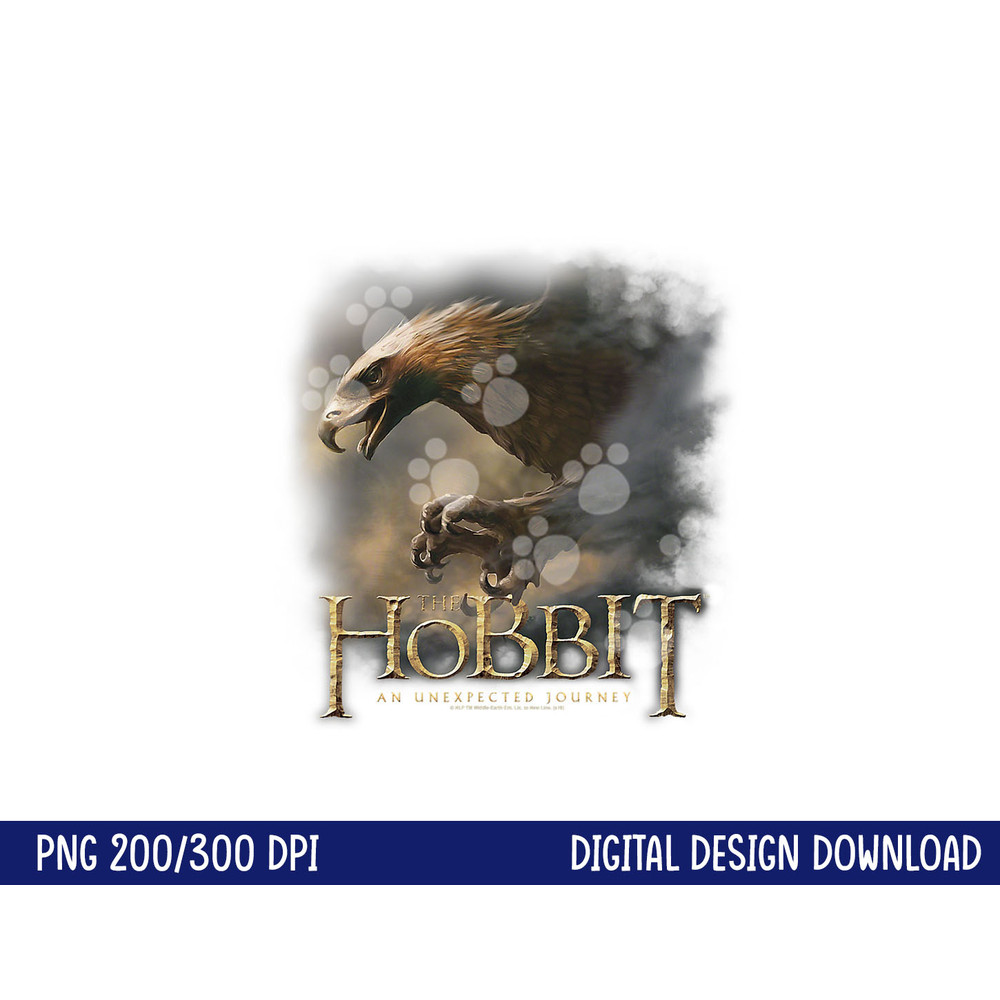 Hobbit Great Eagle T Shirt png, sublimation .jpg