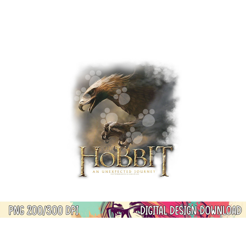 Hobbit Great Eagle T Shirt png, sublimation .jpg