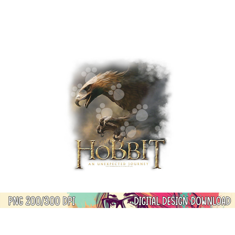 Hobbit Great Eagle T Shirt png, sublimation .jpg