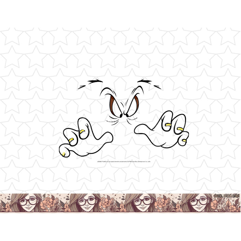 Looney Tunes Gossamer Big Face png, sublimation, digital download .jpg