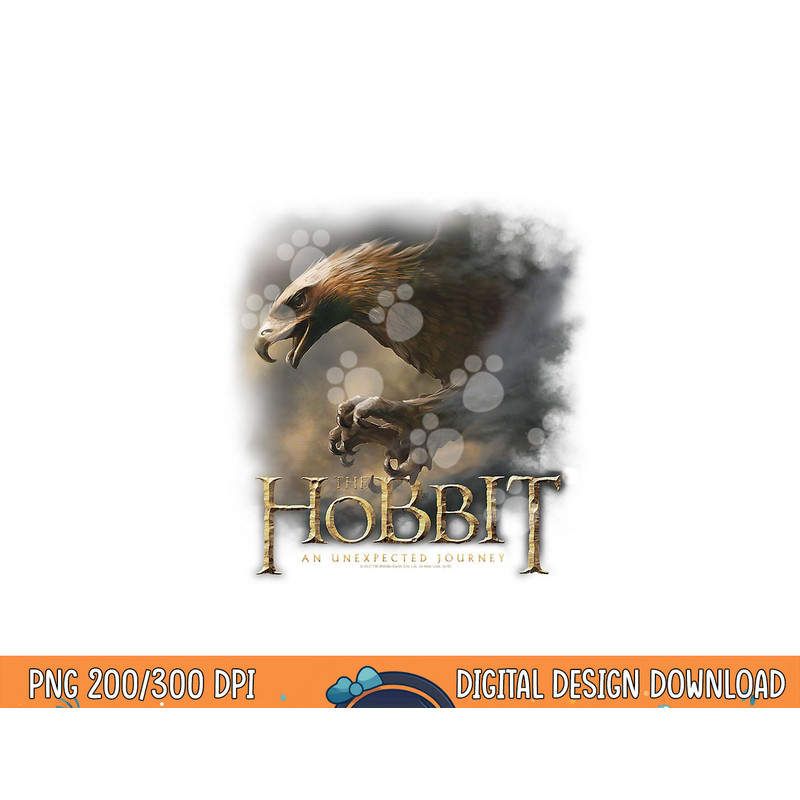 Hobbit Great Eagle T Shirt  png, sublimation .jpg