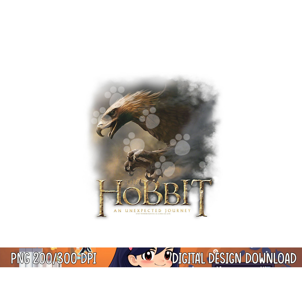 Hobbit Great Eagle T Shirt png, sublimation .jpg