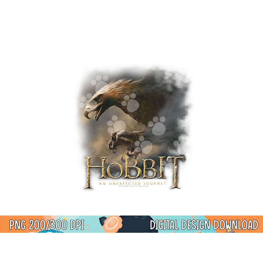 Hobbit Great Eagle T Shirt  png, sublimation .jpg