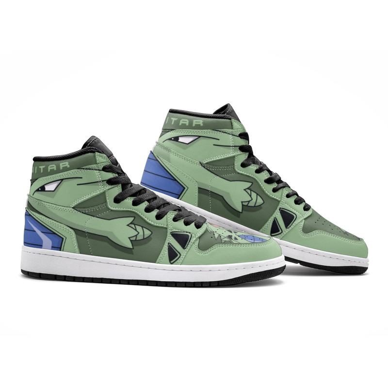 Tyranitar Pokemon JD1 Shoes, Tyranitar Pokemon Jordan 1 Shoes, Tyranitar Pokemon Shoes Sneaker