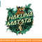 Disney The Lion King Hakuna Matata Jungle Circle png, sublimation, digital download.jpg