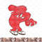 Looney Tunes Gossamer Simple Portrait png, sublimation, digital download .jpg