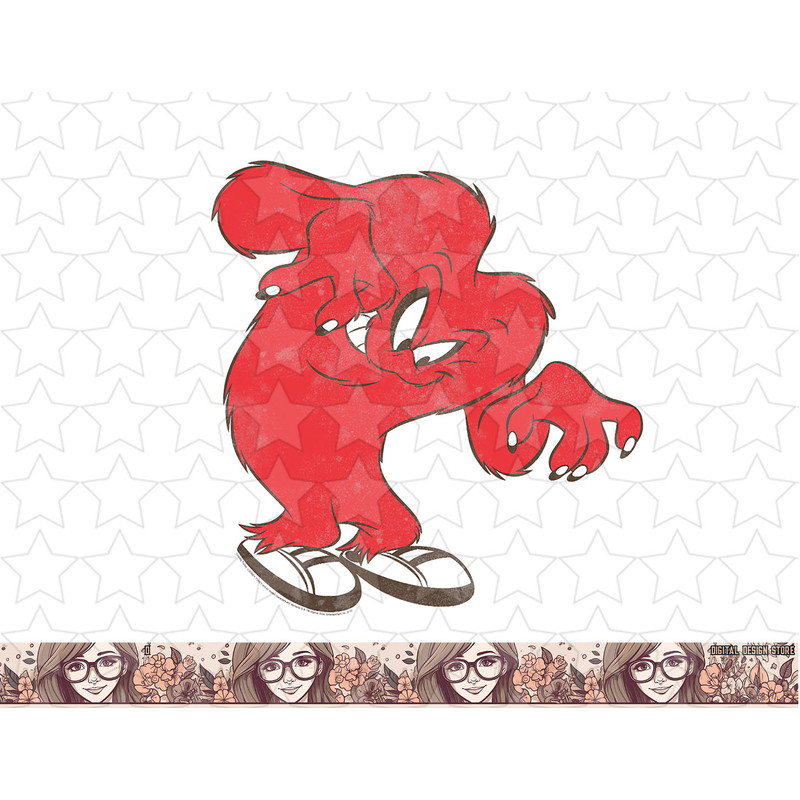 Looney Tunes Gossamer Simple Portrait png, sublimation, digital download .jpg