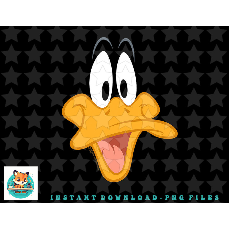 Looney Tunes Daffy Face png, sublimation, digital download.jpg