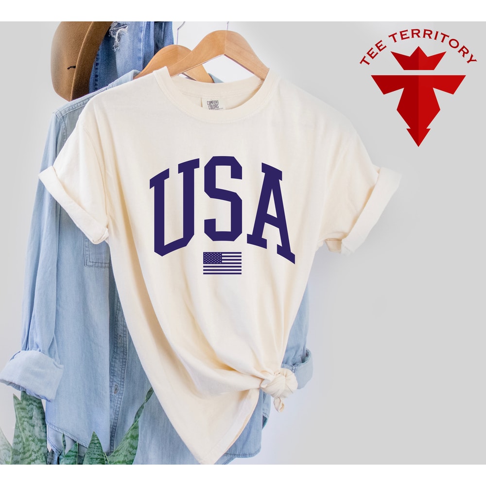 Comfort Colors USA Tshirt, 4 of July Tshirt, USA Flag Tshirt, USA Shirt for 4of July, Independent Day Shirt, Big Letter Usa Shirt, Retro Usa - 10.jpg